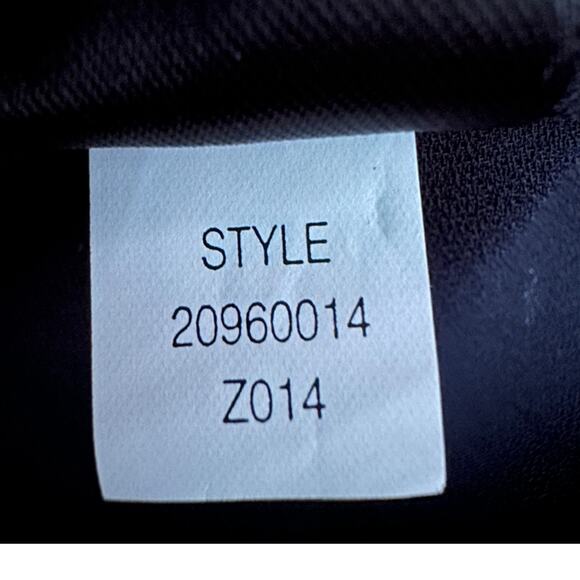 Liz Claiborne Collection Black Pleated Maxi Skirt 12 Chiffon Lined Dark Academ - Picture 7 of 13